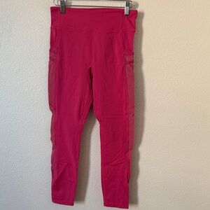 Fabletics Kids Bright Pink Leggings